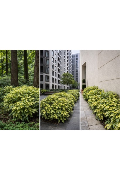 Aucuba Crotonifolia в городском озеленении